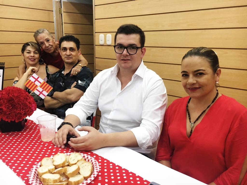Mariluz Robles, Jorge Andrés Díaz, Rodrigo Rodríguez, Judith Duque, Angélica Ospina.
